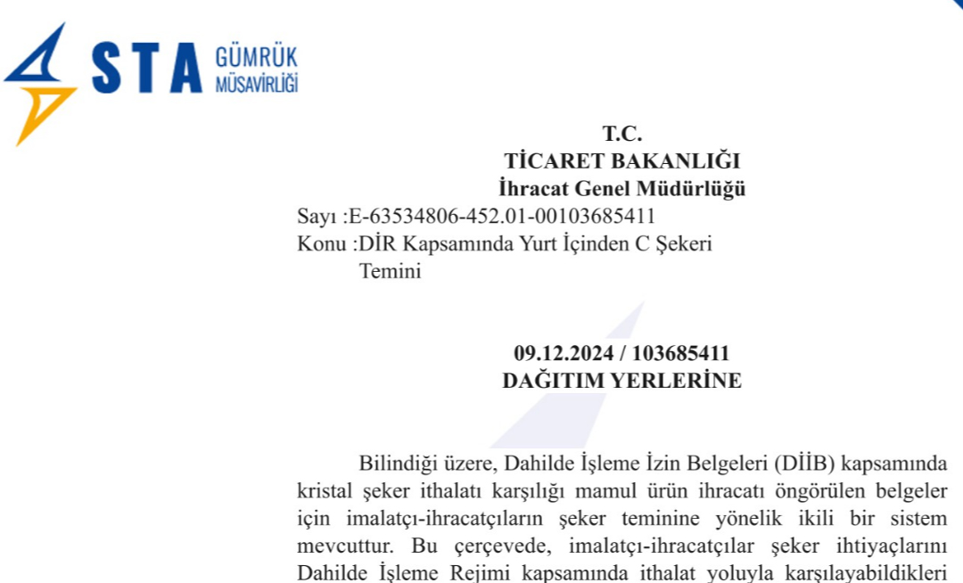 STA Gümrük Müşavirliği